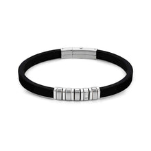 Load image into Gallery viewer, CITY BRACELET 028804/001 STEEL WITH CZ
