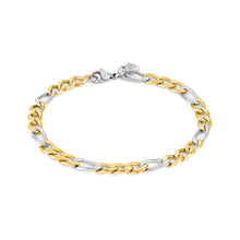 Load image into Gallery viewer, B-YOND BRACELET 028934/035 GOLD, S/STEEL LGE CURB CHAIN
