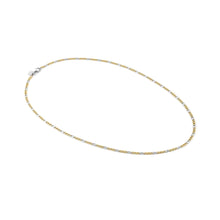 Load image into Gallery viewer, B-YOND NECKLACE 028939/031 GOLD, S/STEEL SMALL CURB CHAIN
