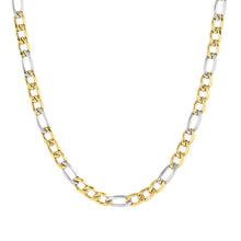 Load image into Gallery viewer, B-YOND NECKLACE 028940/031 GOLD, S/STEEL LGE CURB CHAIN
