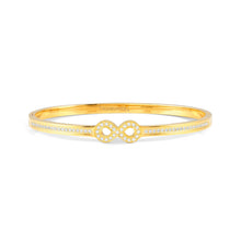 Load image into Gallery viewer, PRETTY BANGLES 029501/02/067 GOLD INFINITY WITH CZ
