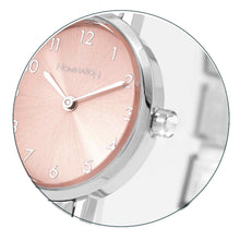 Load image into Gallery viewer, WATCH 076038/014 STAINLESS STEEL OVAL SUNRAY PINK DIAL
