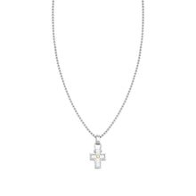 Load image into Gallery viewer, MANVISION NECKLACE 133004/012 CROSS GOLD SCREW
