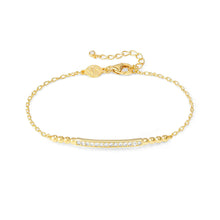 Load image into Gallery viewer, LOVECLOUD BRACELET GOLD WITH CZ 240503/012
