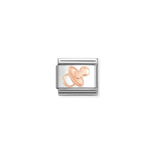 Load image into Gallery viewer, COMPOSABLE CLASSIC LINK 430104/57 PACIFIER 9K ROSE GOLD
