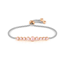 Load image into Gallery viewer, MILLELUCI BRACELET WITH CZ 028010/003 PINK ROUND
