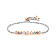 Load image into Gallery viewer, MILLELUCI BRACELET WITH CZ 028012/020 MIX COLOUR STARS
