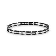 Load image into Gallery viewer, STRONG DIAMOND BRACELET 028314/001 BLACK PVD CHAIN
