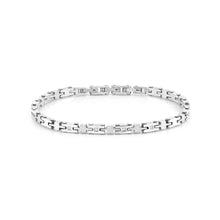 Load image into Gallery viewer, STRONG DIAMOND BRACELET 028316/001 STAINLESS STEEL &amp; WHITE DIAMONDS
