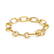 Load image into Gallery viewer, DRUSILLA WHITE BRACELET 028709/000 GOLD WITH CZ
