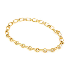 Load image into Gallery viewer, DRUSILLA WHITE NECKLACE 028712/000 GOLD CHAIN WITH CZ
