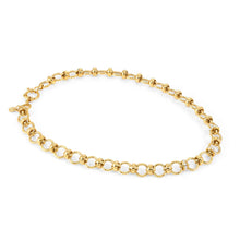 Load image into Gallery viewer, UNCONDITIONALLY NECKLACE 029101/012 GOLD CHAIN WITH CZ
