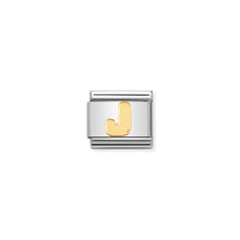 Load image into Gallery viewer, COMPOSABLE CLASSIC LINK 030101/10 LETTER J IN 18K GOLD
