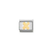 Load image into Gallery viewer, COMPOSABLE CLASSIC LINK 030101/24 LETTER X IN 18K GOLD
