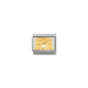 COMPOSABLE CLASSIC LINK 030123/31 ARC DE TRIOMPHE IN 18K GOLD