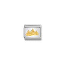 Load image into Gallery viewer, COMPOSABLE CLASSIC LINK 030145/24 PYRAMIDS IN 18K GOLD
