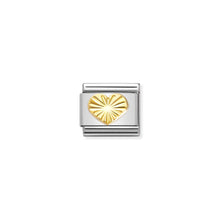 Load image into Gallery viewer, COMPOSABLE CLASSIC LINK 030149/51 HEART IN GOLD
