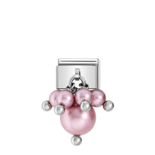 Load image into Gallery viewer, COMPOSABLE CLASSIC LINK 030609/04 PINK CRYSTAL PEARLS
