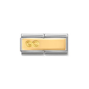COMPOSABLE CLASSIC DOUBLE LINK 030710/12 INFINITY IN 18K GOLD