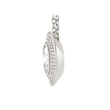 Load image into Gallery viewer, AUREA NECKLACE 145704/010 SILVER, WHITE CZ
