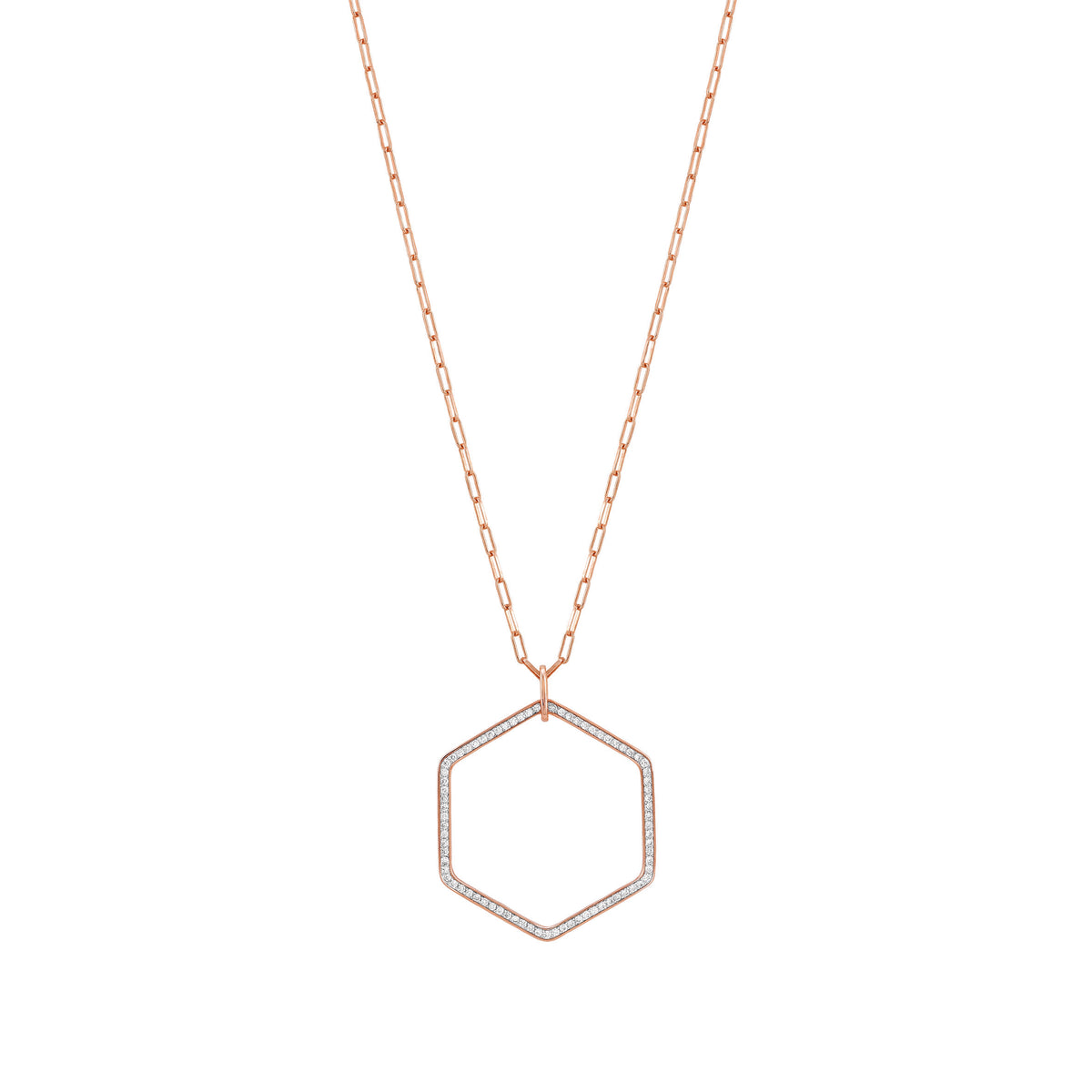 EMOZIONI NECKLACE 147803/001 HEXAGON PENDANT