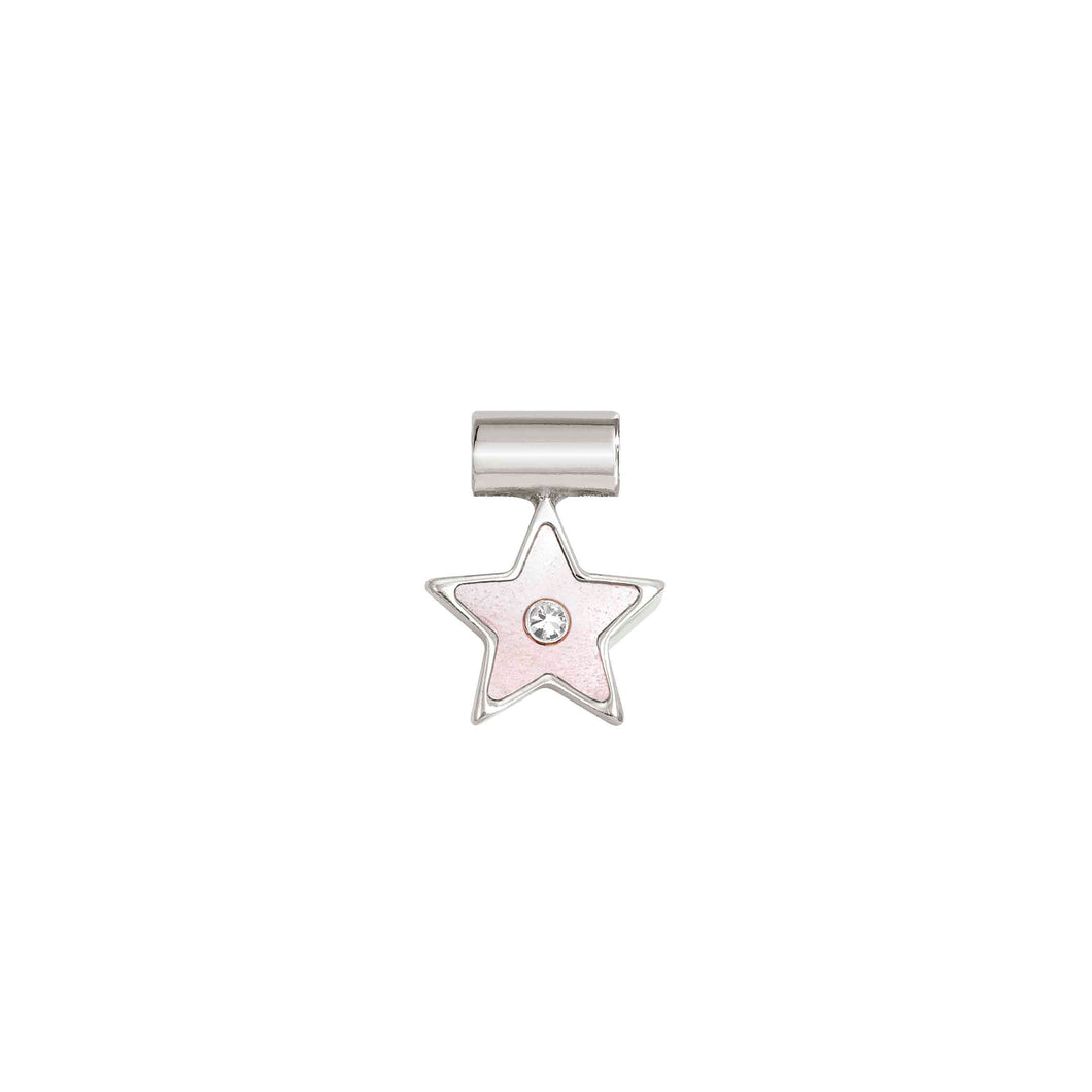 SEIMIA PENDANT 148825/010 STAR IN PINK MOTHER OF PEARL WTIH CZ