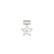Load image into Gallery viewer, SEIMIA PENDANT 148825/011 STAR IN WHITE MOTHER OF PEARL WTIH CZ
