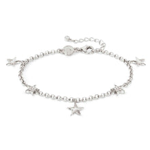 Load image into Gallery viewer, TRUEJOY STARS BRACELET 240101/007 SILVER CHAIN
