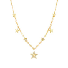 Load image into Gallery viewer, TRUEJOY STAR NECKLACE 240102/009 GOLD CHAIN
