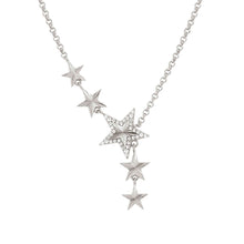 Load image into Gallery viewer, TRUEJOY STAR NECKLACE 240103/007 SILVER CHAIN
