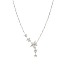 Load image into Gallery viewer, TRUEJOY STAR NECKLACE 240103/007 SILVER CHAIN
