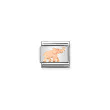 Load image into Gallery viewer, COMPOSABLE CLASSIC LINK 430104/45 ELEPHANT IN 9K ROSE GOLD
