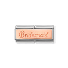 Load image into Gallery viewer, COMPOSABLE CLASSIC DOUBLE LINK 430710/08 BRIDESMAID IN 9K ROSE GOLD
