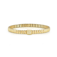 Load image into Gallery viewer, EXTENSION BRACELET 046011/004 LIFE GOLD WITH CZ
