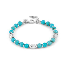 Load image into Gallery viewer, INSTINCT STYLE BRACELET 027930/003 TURQUOISE BEADS
