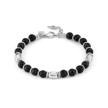 Load image into Gallery viewer, INSTINCT STYLE BRACELET 027930/036 LAVA STONE BEADS
