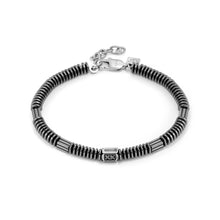 Load image into Gallery viewer, B-YOND BRACELET 028943/015  S/STEEL WASHER LINK BLACK PVD CHAIN
