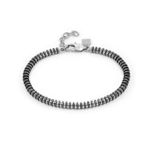 Load image into Gallery viewer, B-YOND BRACELET 028944/015 S/STEEL WASHER LINK BLACK PVD CHAIN
