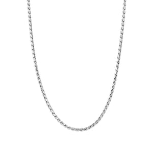 B-YOND NECKLACE 028954/001  S/STEEL CORD CHAIN
