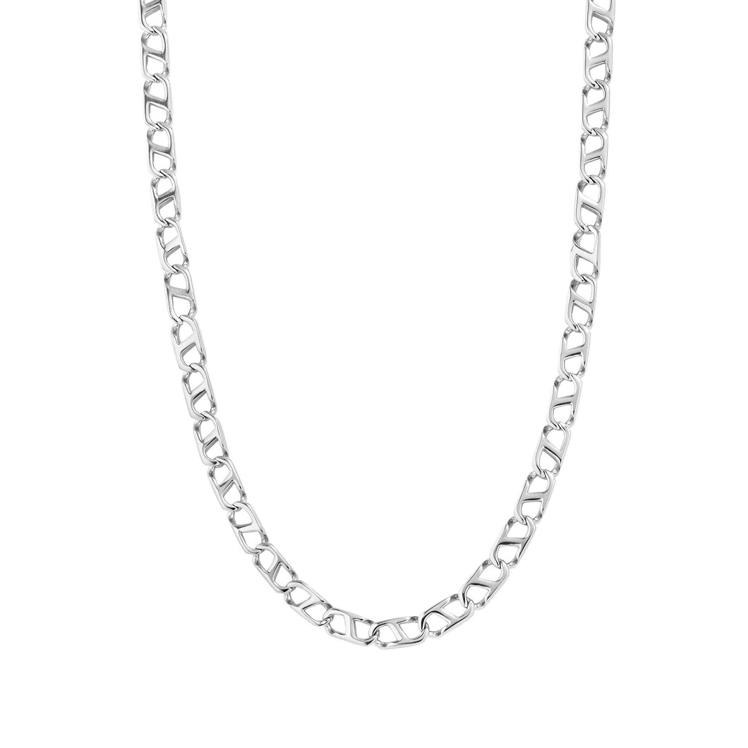 B-YOND NECKLACE 028955/001 S/STEEL MED LINK CHAIN