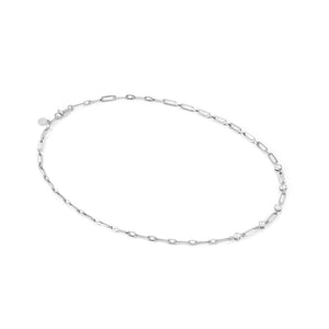 CHAINS OF STYLE NECKLACE S/STEEL CZ 029401/001