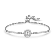 Load image into Gallery viewer, ROYAL DREAM BRACELET WITH CZ 029800/037 RECTANGLE
