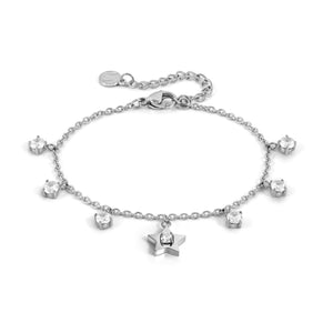 MYSOPHIE BRACELET 029900/023 STAR & CZ PENDANTS