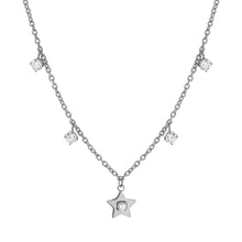 Load image into Gallery viewer, MYSOPHIE NECKLACE 029901/023 STAR &amp; CZ PENDANTS
