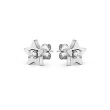 Load image into Gallery viewer, MYSOPHIE EARRINGS 029903/023 STAR CZ STUDS
