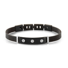 Load image into Gallery viewer, #SEALOVER BRACELET 135004/032 BLACK MILANO MESH STRAP &amp; SCREW DETAIL
