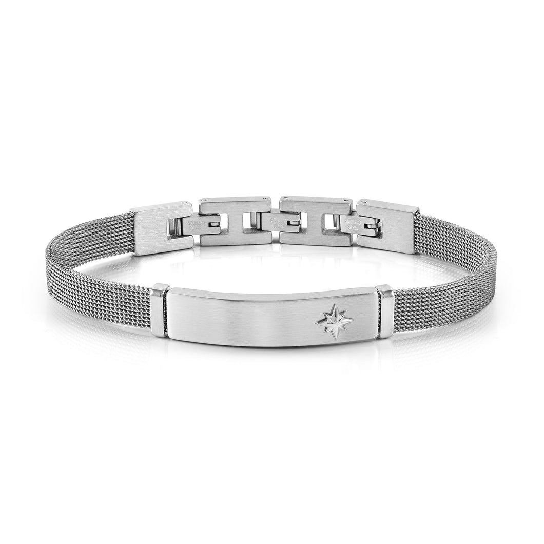 #SEALOVER BRACELET 135006/014 MILANO MESH STRAP & WIND ROSE DETAIL