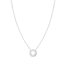 Load image into Gallery viewer, CARISMATICA NECKLACE 240903/035 SILVER CIRCLE WITH CZ
