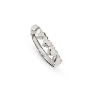 ARMONICA RING 241300/004 SILVER HEARTS