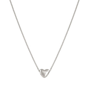 ARMONICA NECKLACE 241304/004 SILVER HEART PENDANT